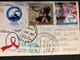 Postcard Mother Monument 2013 ( AIDS, Volcano Stamps) - El Salvador