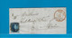 België Brief Met Inhoud Vanuit Marche Naar Mailines 1/05/1857 UNG - 1849-1865 Medallones (Otros)