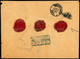Lettre N°75 + 82 + 94, 2 Pièces OBL CAD "Fontaine-le-Dun Seine Infre" (1897) Sur Lettre Chargée (VD 6200F). TB - 1876-1898 Sage (Type II)