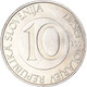 Monnaie, Slovénie, 10 Tolarjev, 2001 - Slovénie