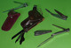 Lot 5 Anciens Ensemble De MANUCURE Et COUPE ONGLES - Billard Club L'Union Reims - Trim - Bassett USA -Vers 1950 - Accessoires