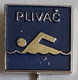Swimmer SWIMMING CLUB PLIVAC- Croatia   PIN A8/10 - Zwemmen