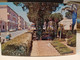 Cartolina Bernalda Provincia Matera Piazza Del Popolo Con Corso Vittorio Veneto , Vespa Anni 70 - Matera