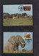 1983 Uganda  WWF "Afrikanische Elefanten"  Komplettes Kapitel - Collezioni & Lotti