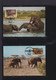 1983 Uganda  WWF "Afrikanische Elefanten"  Komplettes Kapitel - Collezioni & Lotti