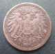 Allemagne - 1 Pfennig 1909 E (muldenhütten) - 4 Reichspfennig