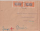 1943 - DAHOMEY - ENVELOPPE De NATITINGOU (RARE) !! => VIENNE - "SOINS CROIX-ROUGE GENEVE" ! - Storia Postale