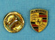 1 PIN'S //  ** LOGO / BLASON / PORSCHE ** - Porsche