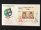 MACAU JAPAN WORLD STAMP EXPO 91 COMMEMORATIVE FIRST DAY COVER OF JAPAN WITH MACAU S\S RARE - Brieven En Documenten