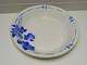 Delcampe - *ANCIEN PLAT ROND CREUX CERAMIQUE ST AMAND GILBERT ART DECO FLEURS BLEUES    E - Saint Amand (FRA)