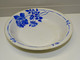 Delcampe - *ANCIEN PLAT ROND CREUX CERAMIQUE ST AMAND GILBERT ART DECO FLEURS BLEUES    E - Saint Amand (FRA)