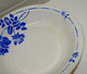 Delcampe - *ANCIEN PLAT ROND CREUX CERAMIQUE ST AMAND GILBERT ART DECO FLEURS BLEUES    E - Saint Amand (FRA)