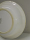 Delcampe - *ANCIEN PLAT ROND CREUX CERAMIQUE ST AMAND GILBERT ART DECO FLEURS BLEUES    E - Saint Amand (FRA)