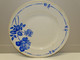 *ANCIEN PLAT ROND PLAT CERAMIQUE ST AMAND GILBERT ART DECO FLEURS BLEUES    E - Saint Amand (FRA)