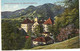 SCHLOSS HOHENBURG MIT KARWENDELGEBIRGE - F.P. - Lenggries