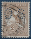 Australie Timbre De Service N°11 Oblitéré 2 Shilling Brun Perforé OS Cote Yvert : 125 € - Oficiales