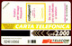 G PRP 282 C&C 3375 SCHEDA NUOVA MAGNETIZZATA COLLAGENIL VARIANTE PUNTO NERO - Erreurs & Variétés