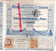 ACTION CINQ CENTS FRANCS CANAL INTEROCEANIQUE PANAMA- 1886-   TIMBRE FISCAL 1885- - Navegación