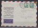 Bund LP-Brief Von Schrobenhausen/29.8.58 Mit 2x 265 In Die USA - Storia Postale