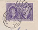 Canada BELLES SHOPPE, MONTAGUE Prince Edward Island 1952 (Inverted Year In Cancel) Cover Lettre Mi. 270 Timbre - Errors, Freaks & Oddities (EFO)