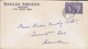 Canada BELLES SHOPPE, MONTAGUE Prince Edward Island 1952 (Inverted Year In Cancel) Cover Lettre Mi. 270 Timbre - Varietà & Curiosità