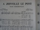 Partition Ancienne PF Bourvil 1952 Roger Pierre Jean Marc Thibaud  A Joinville Le POnt Chez Gégène Maurice Vandair - Partituras