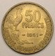 50 Francs Guiraud, 1951, Bronze-aluminium - IV° République - 50 Francs