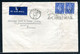 Grande Bretagne - Perforés X 2 Sur Enveloppe De Holloway Pour Paris En 1947 -  F 198 - Perfin