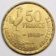 TRES RARE, Surtout En SPL+ ! 50 Francs Guiraud, 1958, Bronze-aluminium - IV° République - 50 Francs