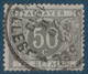Belgique TAXE N°16C 50c Gris Typo Oblitéré Cachet  De BRUXELLES 1919 TTB - Stamps