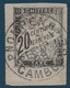 France Colonies Générales TAXE N°8 20c Noir CDFeuille Oblitéré 1898 De PNOMPENH Au Cambodge Superbe - Postage Due