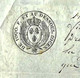 Delcampe - 1817 LETTRE DE CHANGE SIGN. MATHIEU Pour MM. ANTOINE ROLAND BANQUE à NIMES VOIR SCANS - 1800 – 1899