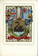 Australia, WESTERN AUSTRALIA, Coat Of Arms Flag (1900s) Patriotic Litho Postcard - Autres & Non Classés