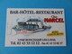 Carte De Visite Hôtel Restaurant Chez Marcel 53 Bonchamp Les Laval - Cartes De Visite
