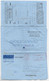 HONG KONG LETTRE AIR MAIL LETTER AEROGRAMME AVION MEC ROUGE RED KOWLOON 17 JAN 1980 POSTAGE PAID REPIQUAGE SHALIMAR - Entiers Postaux