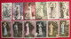 Delcampe - Lot 136 Cartes Postales 1904-1909 Artistes Et Vedettes Même Famille Larose éditeur Reutlinger Paris Franco Port/Europe - Artistes