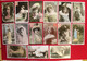 Delcampe - Lot 136 Cartes Postales 1904-1909 Artistes Et Vedettes Même Famille Larose éditeur Reutlinger Paris Franco Port/Europe - Künstler