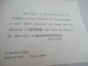 Invitation/ Ecole Supérieure D'Agriculture/Gala Annuel/Pavillon D'Armenonville/Guy Béart-Michel Orso /1967    INV25 - Otros & Sin Clasificación
