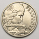 100 Francs Cochet, Ruban Large, 1955 B (Beaumont-le-Roger), Cupro-nickel - IV° République - 100 Francs