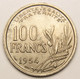 100 Francs Cochet, 1954 B (Beaumont-le-Roger), Cupro-nickel - IV° République - 100 Francs