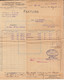 INVOICE, CHOCOLAT TOBLER, 1918, SWITZERLAND - Suisse