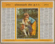 CALENDRIER ALMANACH DES P.T.T - Lot De 6 Calendriers 1960-1961-1962-1963-1964 1ère Pages Seulement, Pas D'intérieur - Big : 1961-70