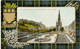 PRINCES STREET Looking West, EDINBURGH , "GRAHAM"  Tartan, Clan,  Valentines Colourtone - Genealogy