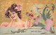 CPA Art Nouveau Femme M'aimera T Il ? Pas Du Tout - 1900-1949