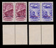 TANGER BENEFICENCIA 1943.Benéficos.4 Valores.Blq 2.MNH Edifil.18-21 - Marruecos Español