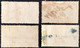 MACAU 1917 REVENUE STAMPS LOT OF 4 ALL USED, PLEASE SEE THE PHOTO - Other & Unclassified