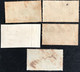 MACAU 1917 REVENUE STAMPS LOT OF 5 ALL USED, PLEASE SEE THE PHOTO - Altri & Non Classificati