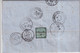 1864 -SUISSE -LETTRE De BERN - AMBULANT CIRCULAIRE N°4 ! +NEUCHATEL à GENEVE + ETIQUETTE AU DOS =>ST BONNET (HTES ALPES) - Cartas & Documentos