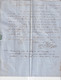 1864 -SUISSE -LETTRE De BERN - AMBULANT CIRCULAIRE N°4 ! +NEUCHATEL à GENEVE + ETIQUETTE AU DOS =>ST BONNET (HTES ALPES) - Cartas & Documentos