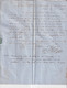 1864 -SUISSE -LETTRE De BERN - AMBULANT CIRCULAIRE N°4 ! +NEUCHATEL à GENEVE + ETIQUETTE AU DOS =>ST BONNET (HTES ALPES) - Brieven En Documenten